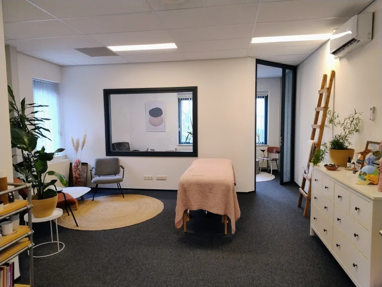 Cranio berg en dal praktijkruimte